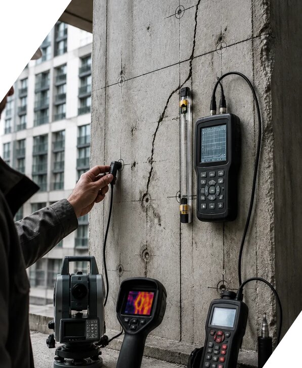 Инструментальное обследование зданий в Костомукше от 15303 р. | ЭкспертизаРоссия