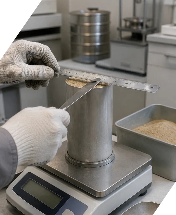 Определение насыпной плотности песка в Костомукше от 2551 р. | ЭкспертизаРоссия