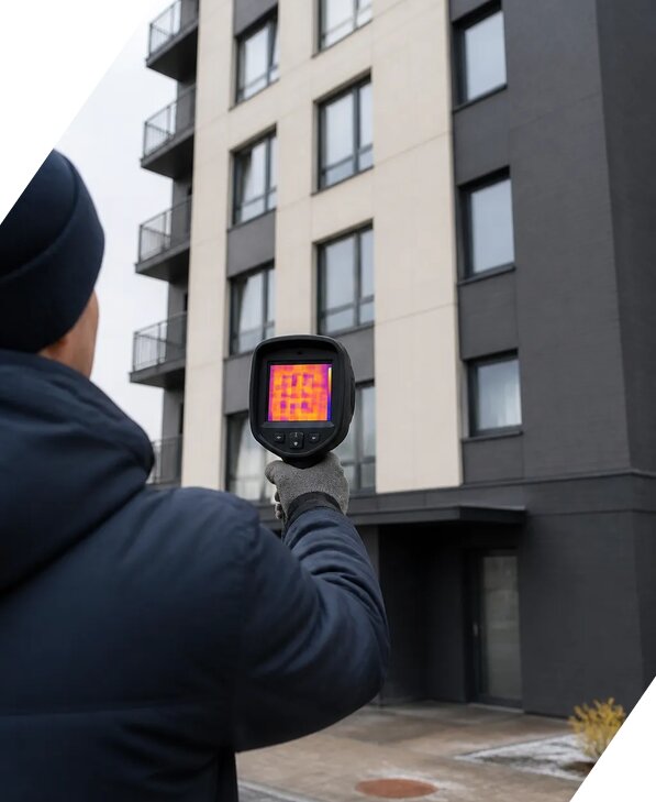 Тепловизионное обследование зданий в Костомукше от 5101 р. | ЭкспертизаРоссия